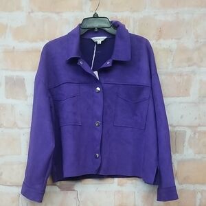 NWT DAVI & DANI Size S Purple Women's Jacket